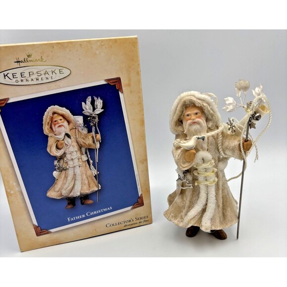 Hallmark Keepsake Ornament Father Christmas Collector's Series 2004 Santa NIB - Picture 1 of 9